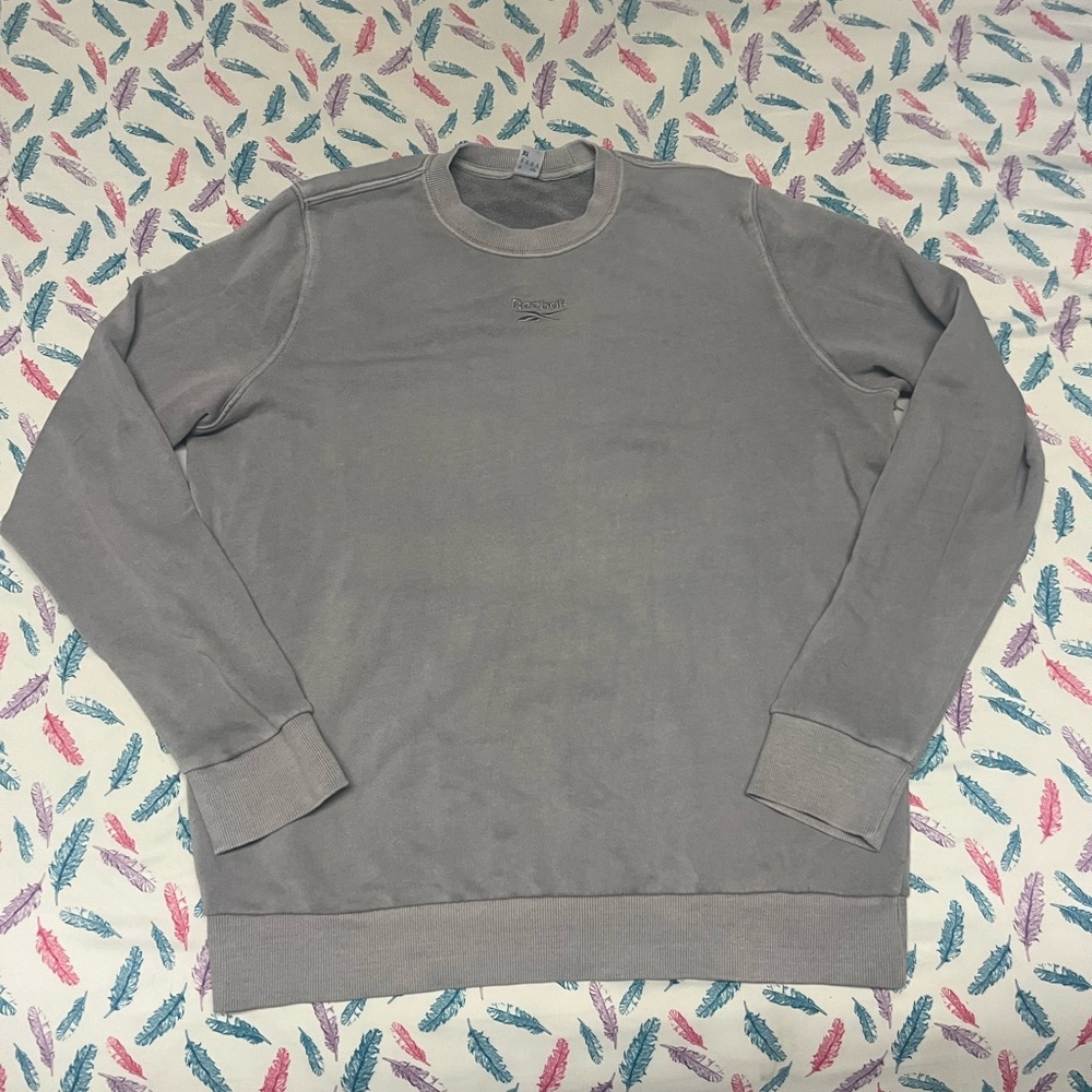Reebok Men's Gray Sweater